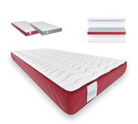 NALUI - Colchón Viscoelástico Reversible 150x180cm Gredos con Altura ±15cm. Tejido Strech y Tejido 3D Transpirable | Especial para Cama Nido | Firmeza Medio-Alta | Adaptable | Hecho en España