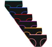 Nalwort Teen Girls Period Underwear Menstrual Period Panties Leak-Proof Cotton Protective Briefs Pack of 6