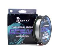 Namaka Ocean - Hilo de pesca Florocoated monofilamento de alta resistencia, baja elongación, anti abrasión, invisible en el agua, 300 o 600 m - Saltwater, Surfcasting, Spinning, barco, Egi - Varios