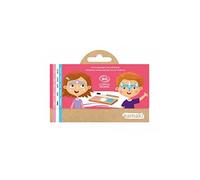 Namaki - Kit de 3 colores de princesa y unicornio orgánico, 110039, rosa, blanco, azul
