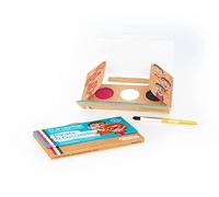 namaki Maquillaje infantil, diseño de pirata y mariquita, 3 colores