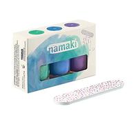 Namaki Set de esmalte de uñas - Caribe Azul Electric Blue Violeta Glitter