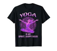 Namaste Laughter Yoga is my Happy Hour para Mujer Camiseta