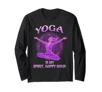 Namaste Laughter Yoga is my Happy Hour para Mujer Manga Larga