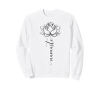 Namaste Lotus Flores Yoga Yogi Meditation Idea de Regalo Sudadera