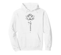 Namaste Lotus Flores Yoga Yogi Meditation Idea de Regalo Sudadera con Capucha