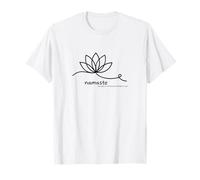 Namaste Lotus Flower Yoga Design - Meditación Mindfulness Camiseta