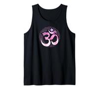 Namaste om meditación Signo iluminación India Yoga Camiseta sin Mangas