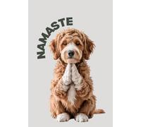 Namaste: Praying Doodle Dog Personal Notebook | Lined Journal for Notes, Mindfulness and Daily Writing