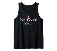 Namaste Y'all Texas Cowboy/Vaquera Camiseta sin Mangas