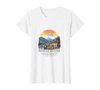 Namche Bazaar Nepal Everest View Hotel Montaña Trek Camiseta gráfica económica, Mujer, Blanco, S