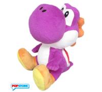 Namco Bandai - Peluche Purple Yoshi Small De 17 cm, Plush