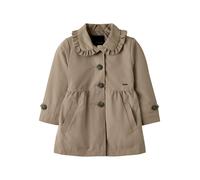 NAME IT Niñas Nmfmadelin Trench Coat Noos, Savannah Tan, 110