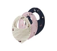 NAME IT Babero 'NBFVANDORA' crema / azul oscuro / rosa One Size crema / azul oscuro / rosa