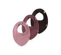 NAME IT Babero 'NBFYvette' chocolate / ciruela / malva One Size EUR