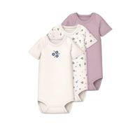 Name it baby Jet Stream Nbfbody 3P SS Flower Noos, Numeric_98 (Pack de 3) Mujeres