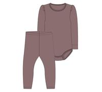 Name it baby Nbfnigella LS Slim Body/Legging Set, Twilight Mauve, Numeric_74 Mujeres