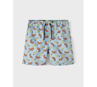 name it Bañador de niño estilo bermuda con cintura ajustable. Azul claro 9 Años (9)