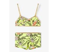 Name It Bañador Niña NKFZTINAYA Bikini, Amarillo Multi, 158-164 cm (13-14...