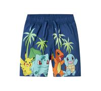 NAME IT Bermudas 'NKMMacsen Pokemon' azul claro / azul oscuro / verde / naranja 146 azul claro / azul oscuro / verde / naranja