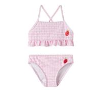 NAME IT Bikini 'NMFZammer' rosa / rojo / blanco 98-104 EUR