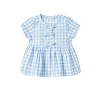 NAME IT Blusa 'NMFFISINA' azul claro / blanco 98 azul claro / blanco