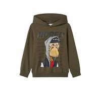 Name IT Boy Hoodie Bored Ape, Verde Oliva, 122-128