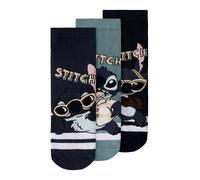 NAME IT Calcetines 'NMMARLOS STITCH' arena / ópalo / azul oscuro / blanco 22-24 arena / ópalo / azul oscuro / blanco