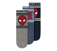NAME IT Calcetines 'NMMJulius Spider' azul / navy / gris / rojo 28-30 EUR