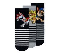 NAME IT Calcetines 'NMMMALBI PAW' navy / marrón / gris moteado / blanco 22-24 EUR