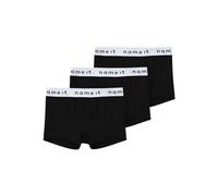 NAME IT Calzoncillos bóxer Boy Basic (3 Unidades), Negro, Numeric_158