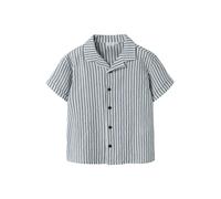NAME IT Camisa 'NKMFEDENIS' añil / blanco 146-152 EUR