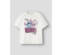 NAME IT Camiseta de manga corta, STITCH. Color Crudo
