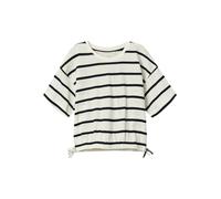 NAME IT Camiseta 'FUNION' crema / negro, Talla 116