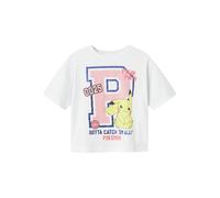 NAME IT Niña Nkfjixa Pokemon SS RLX Top Box Noos Sky, Blanco Brillante, 146-152