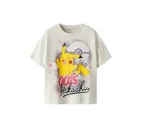 NAME IT Camiseta 'NKFJYDI POKEMON' amarillo / rojo cereza / negro / offwhite 116 amarillo / rojo cereza / negro / offwhite