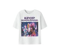 NAME IT Camiseta 'NKFMARA KPOP' azul oscuro / lila oscuro / blanco 158-164 EUR