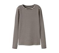 NAME IT Camiseta 'NKFSuraja' crema / marrón oscuro 146-152 EUR