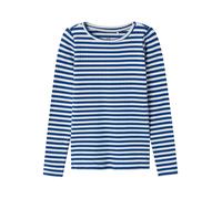 NAME IT Camiseta 'NKFSuraja' genciana / blanco 146-152 genciana / blanco