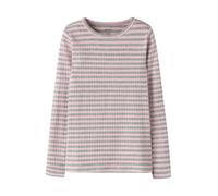 NAME IT Camiseta 'NKFSuraja' gris moteado / rosa 158-164xTallas normales gris moteado / rosa