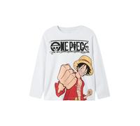NAME IT Camiseta 'NKMArk Onepiece' piel / rojo / negro / blanco 134-140 piel / rojo / negro / blanco