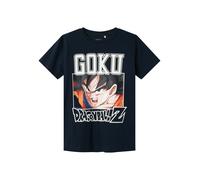 NAME IT Camiseta 'NKMDrue' piel / marino / langosta / blanco 134-140 piel / marino / langosta / blanco