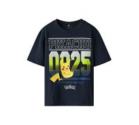 NAME IT Camiseta 'NKMMabr Pokemon' navy / amarillo oscuro / manzana / offwhite 116 navy / amarillo oscuro / manzana / offwhite