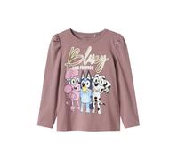 NAME IT Camiseta 'NMFAria Bluey' navy / oro / malva / rosa 98 EUR