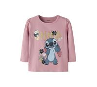 NAME IT Camiseta 'NMFJina Stitch' zafiro / ópalo / oro / malva 104 EUR