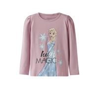 NAME IT Camiseta 'NMFOsma Frozen' azul claro / malva / blanco 104 azul claro / malva / blanco