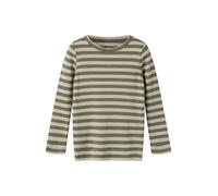 NAME IT Camiseta 'NMNBANIO' beige / verde oscuro 80 EUR