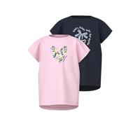 NAME IT Camiseta para niña (2 Unidades), Bailarina, 122-128
