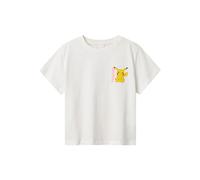 NAME IT Camiseta para niña Pokémon, Cloud Dancer, 110