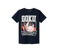 NAME IT Camiseta para niño Dragon Ball, Azul Oscuro (Dark Sapphire), 134-140